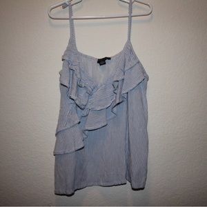 American Eagle Outfitters Blue&White Striped Tank